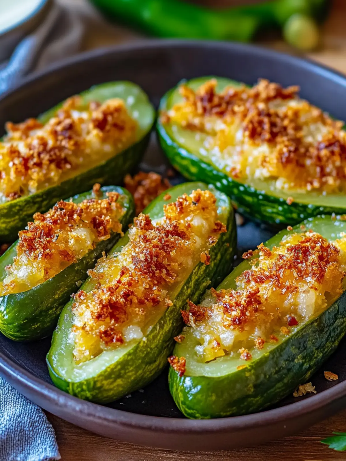 Crispy Air Fryer Stuffed Pickles for Guilt-Free Snacking 4 Air Fryer Stuffed Pickle