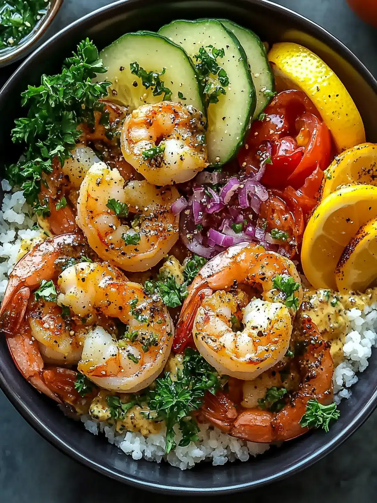 Delicious Easy Mediterranean Shrimp Bowls in Just 25 Minutes 3 Easy Mediterranean Shrimp Bowls