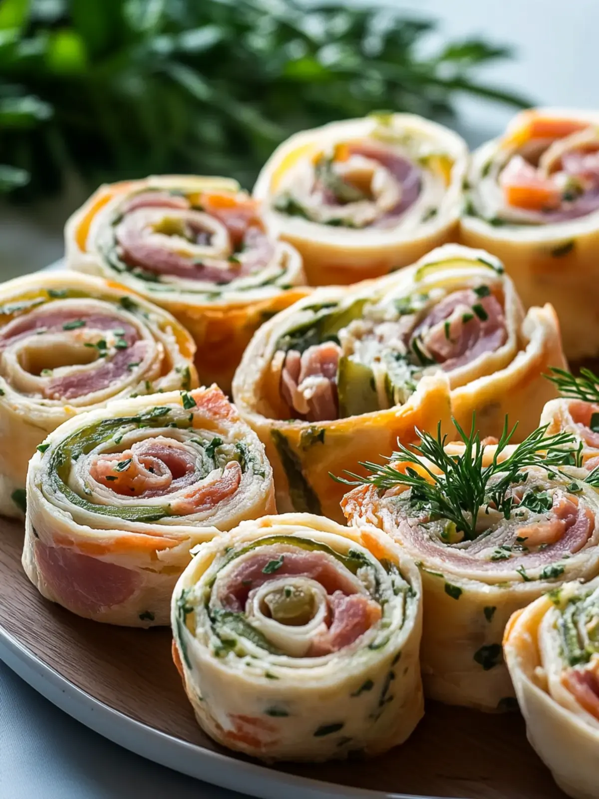 Beef Ham Pickle Dip Pinwheels: Easy, No-Cook Appetizer Magic 3 Beef Ham Pickle Dip Pinwheels