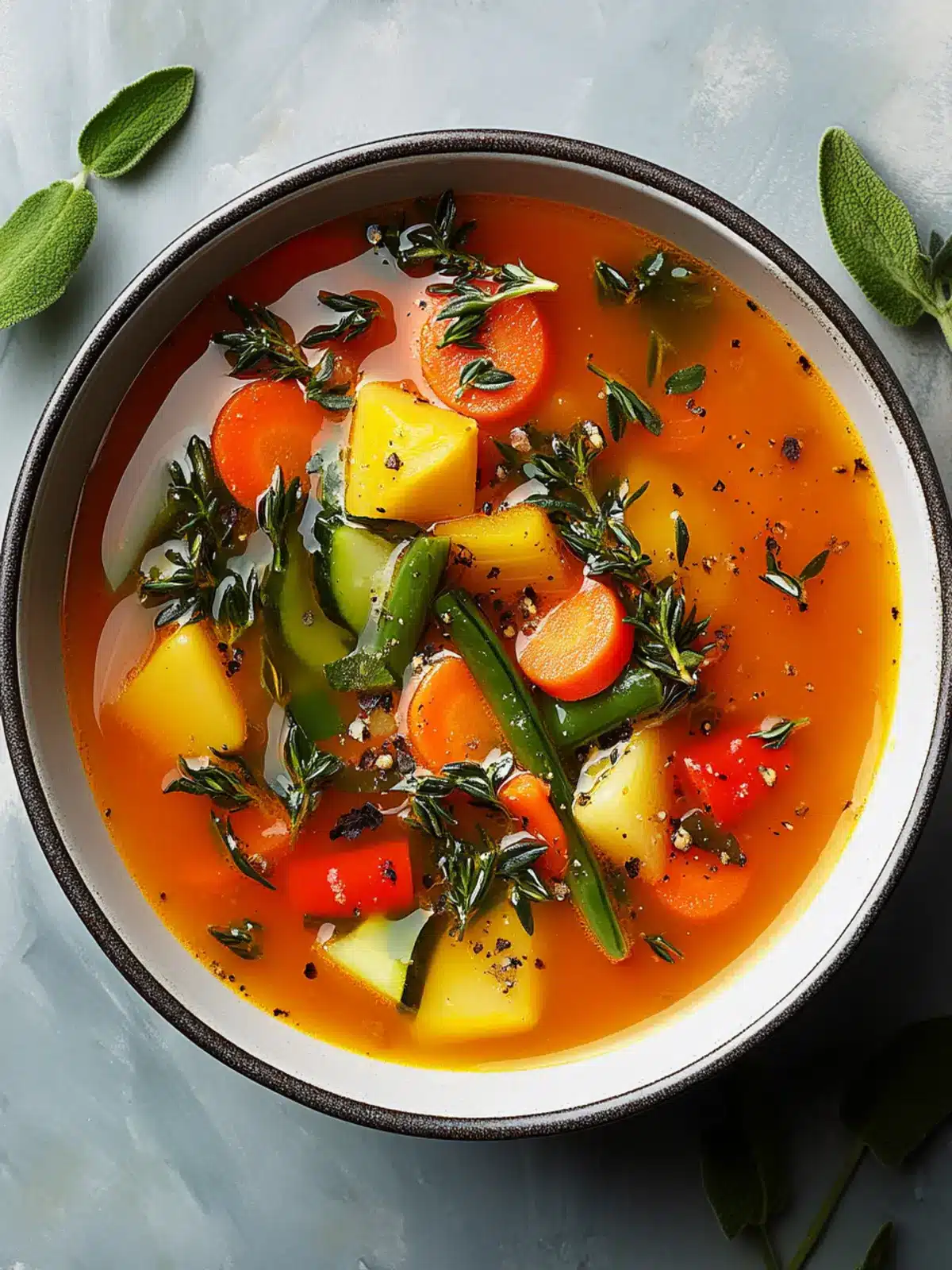 Savory Vegetable Soup Packed with Flavor and Goodness 3 Vegetable Soup