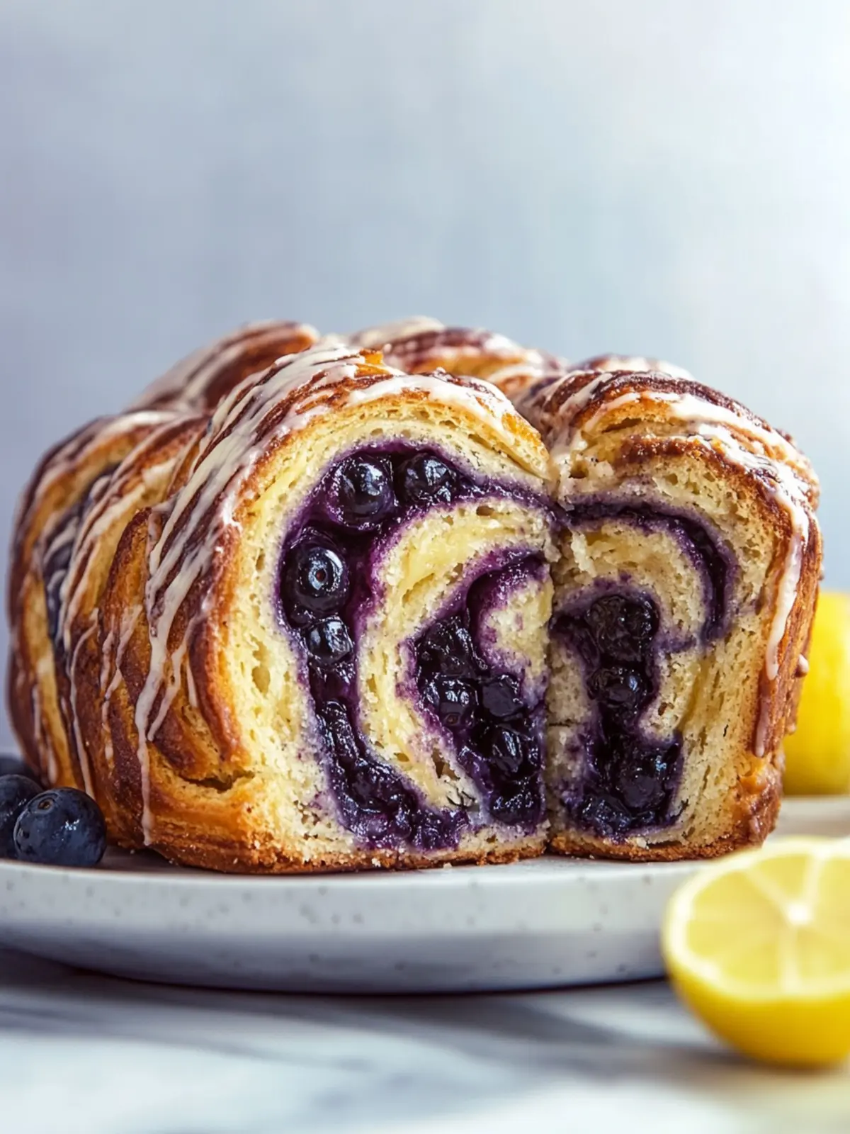 Lemon Blueberry Babka That Will Brighten Your Brunch Table 2 Lemon Blueberry Babka