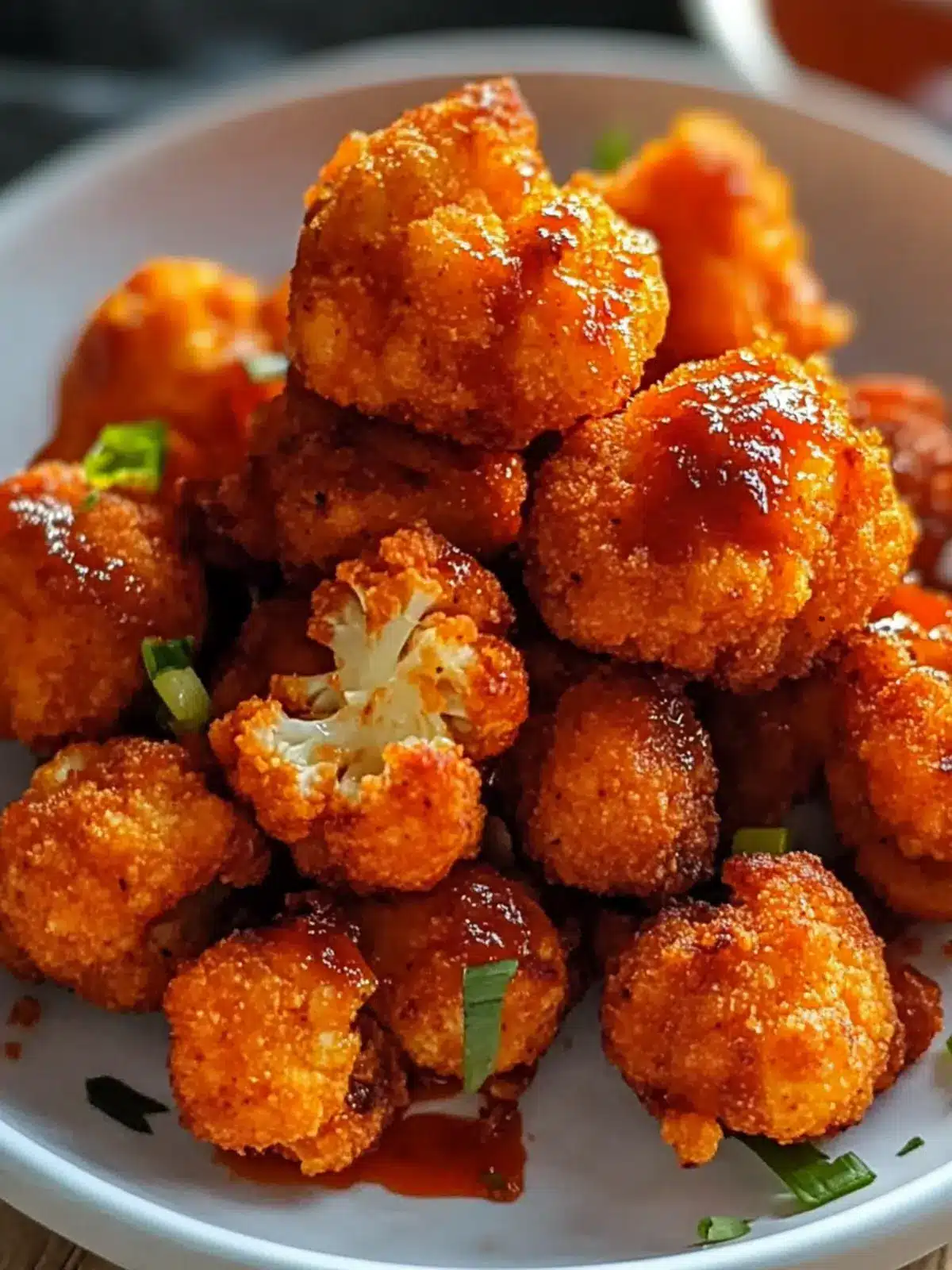 Crispy Buffalo Cauliflower Bites for Guilt-Free Snacking 3 Crispy Buffalo Cauliflower Bites