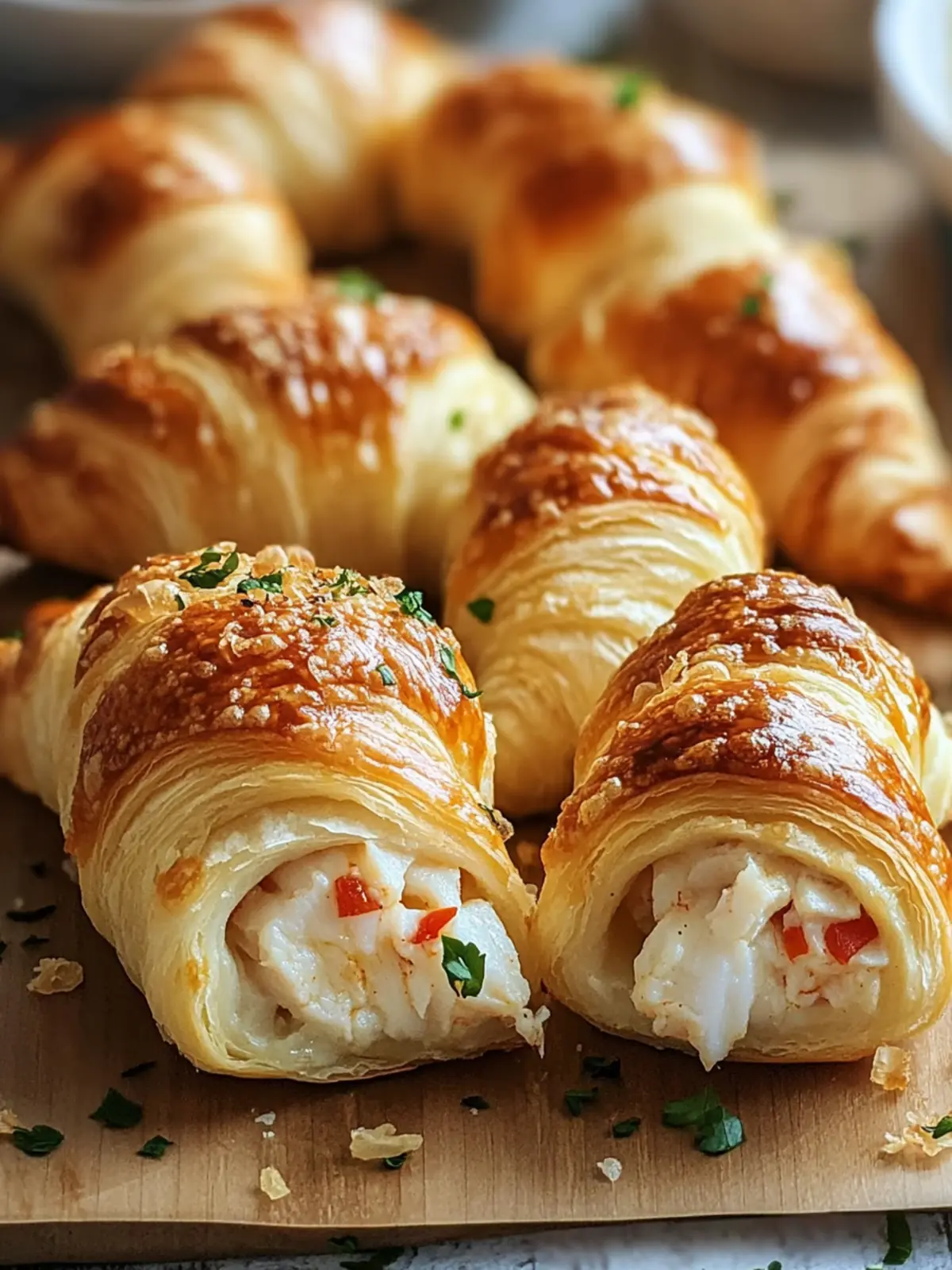 Crab & Cheese Filled Crescent Rolls That Impress in Minutes 3 Crab & Cheese Filled Crescent Rolls