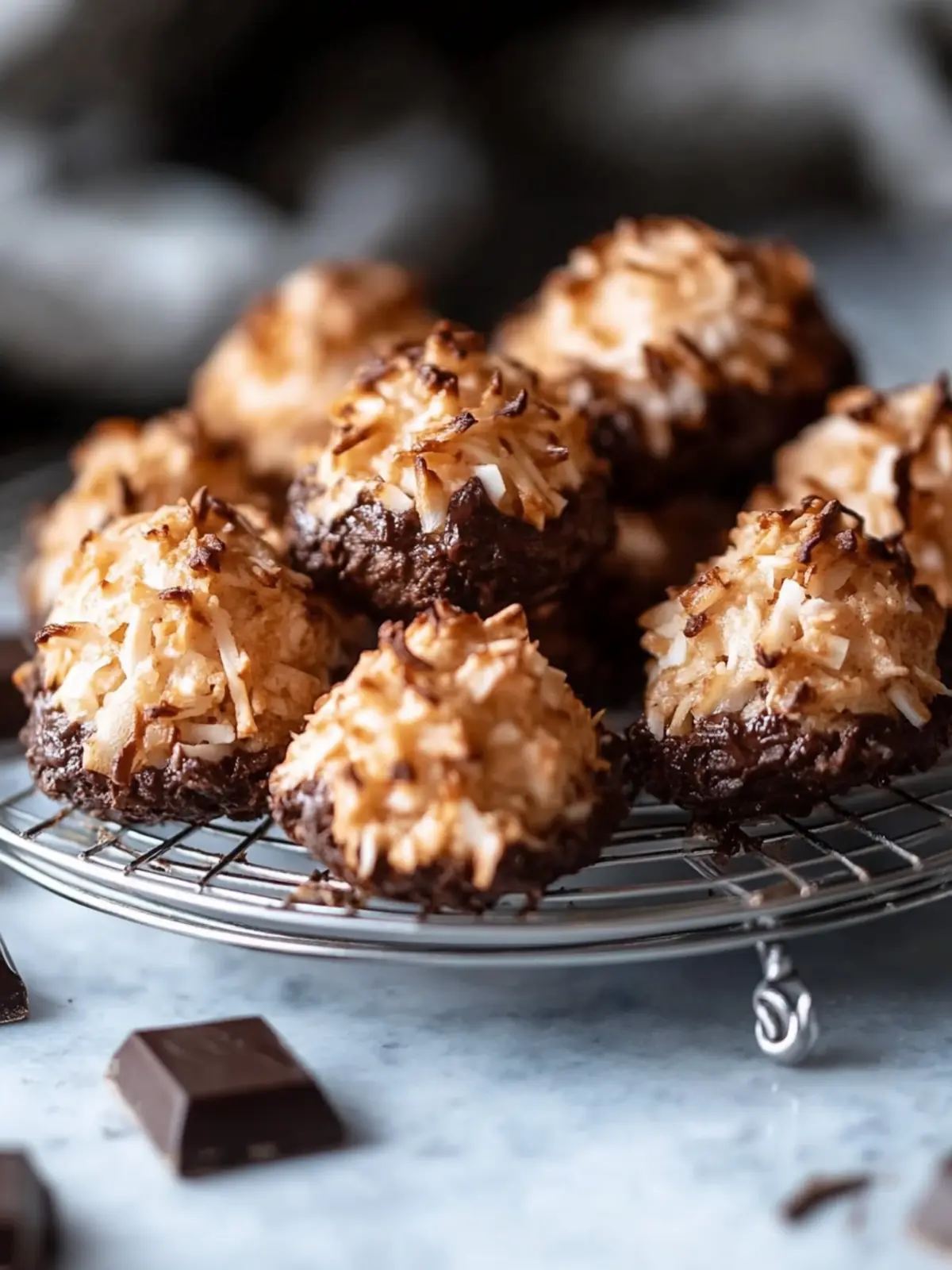 Decadent No-Bake Chocolate Coconut Macaroons You'll Love 3 No-Bake Chocolate Coconut Macaroons